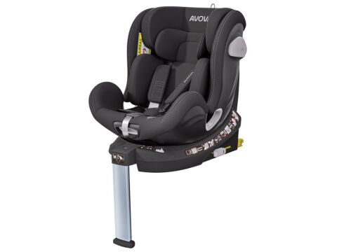 Autosedačka AVOVA Swan-fix i-size 40-125 cm - Pearl Black