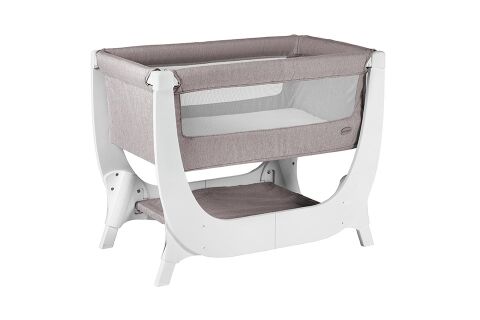 První postýlka Shnuggle Air - Stone Grey