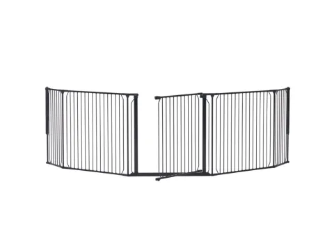 Univerzální prostorová zábrana BabyDan Carl XX Wide, černá 90cm - 278cm