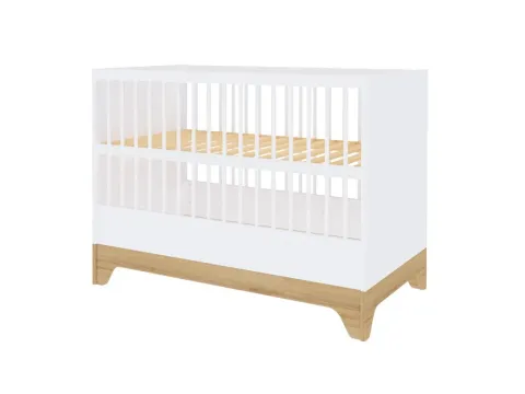Postýlka Faktum Lumina White 60x120 cm