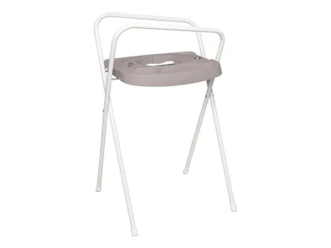 Kovový stojan Click na vaničku Bébé-Jou 98 cm - Chalk Brown