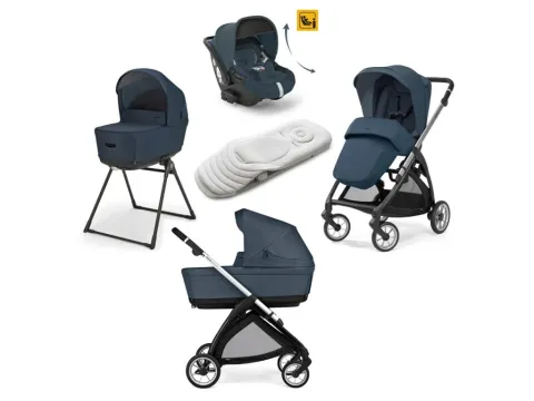 Kočárek Inglesina Electa Darwin Recline system Quatro - Hudson Blue
