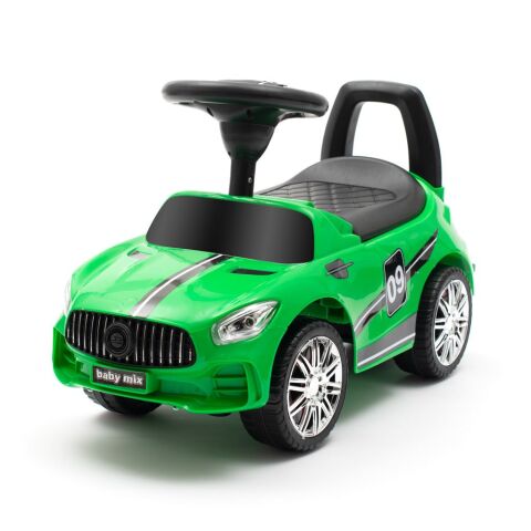 Dětské odrážedlo se zvukem Baby Mix RACER - Zelené