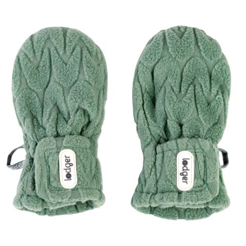 Rukavice LODGER Mittens Empire Fleece - Green Bay