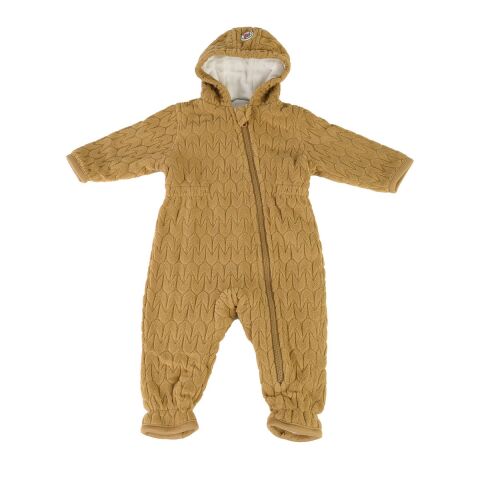 Dětská kombinéza LODGER Skier Empire Fleece - Dark Honey 3-6 měsíců