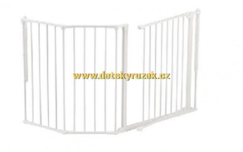 Prostorová zábrana BabyDan Flex M-White