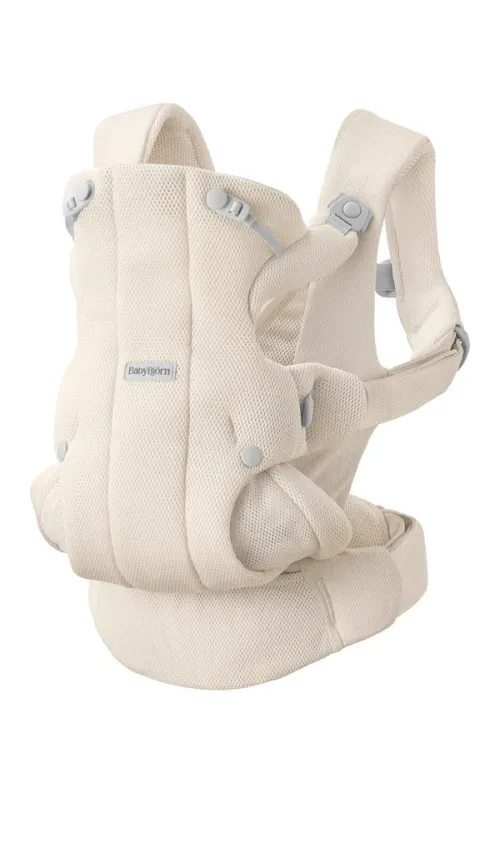 Dětské nosítko Babybjörn HOLD - Mesh Cream