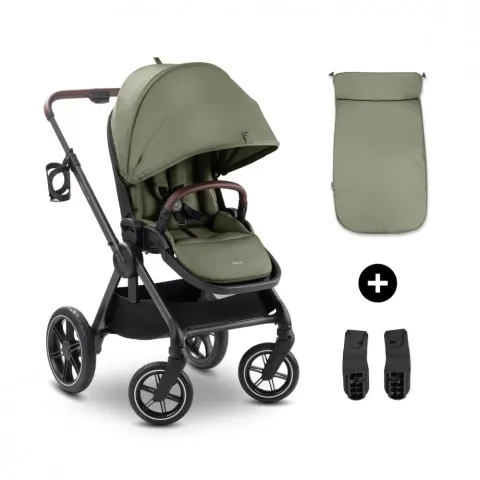 Sportovní kočárek Hauck Comfort N Care - Olive