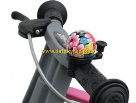 Zvonek pro odrážedla First Bike-Květinový zvonek