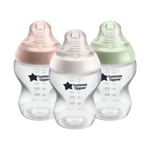 Tommee Tippee set kojeneckých lahví 3ks 260 ml, různé barvy