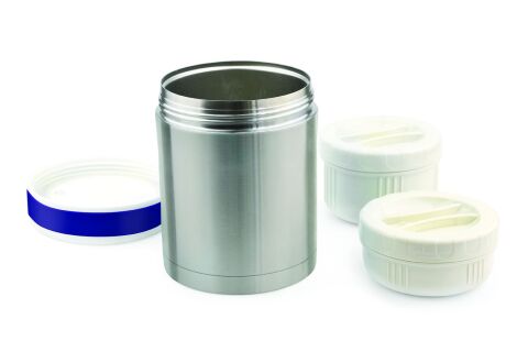 Nerezová termoska Nuvita 1l s 2 miskami