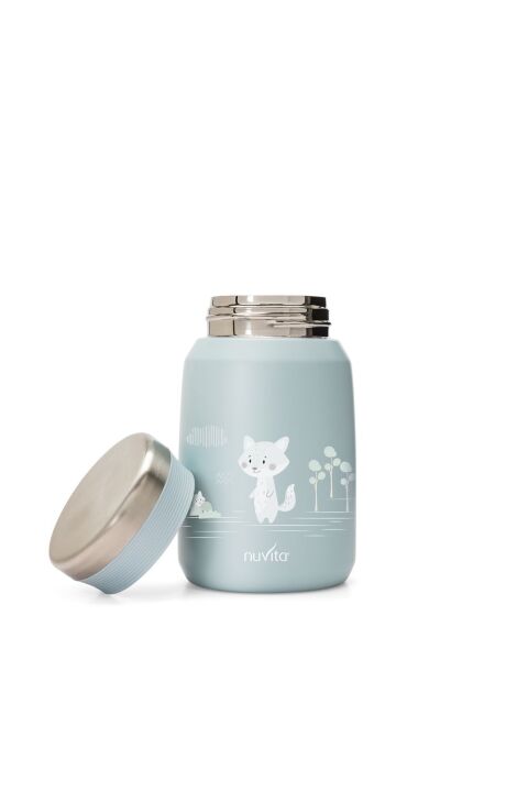 Termoska Nuvita 500 ml na pití i stravu - Blue