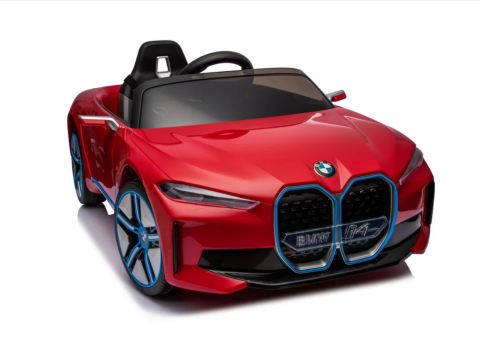Elektrické autíčko BMW i4 12V7Ah dálkové ovládání - Červené