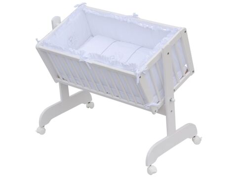 6dílná souprava do kolébky Scarlett Péťa - bílá
