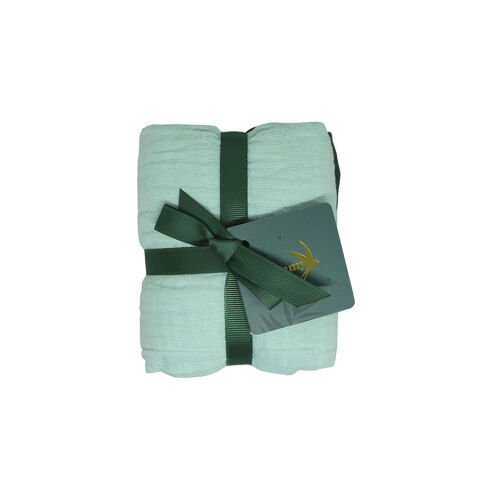 Tommy Lise Mušelínová plena set 70 X 70 cm - Mangrove Green Set