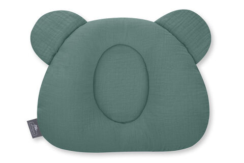 SLEEPEE Mušelínový fixační polštář do postýlky i kočárku - Ocean Green zelená 