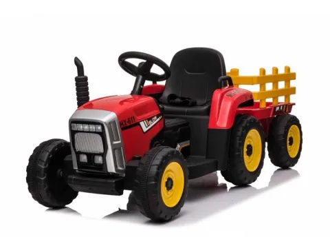 Elektrický traktor Blow 12V s dálkovým ovladačem - Červený