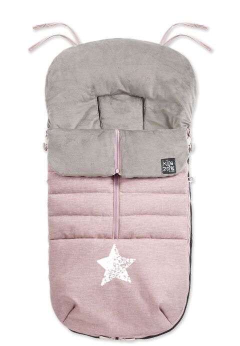 FUSAK DO KOČÁRKU JANÉ NEST PLUS - T51-boho-pink