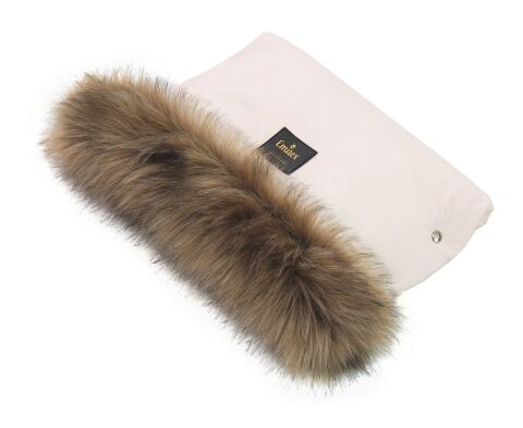Rukávník na kočárek Emitex Luxury - SOFT Light Pink