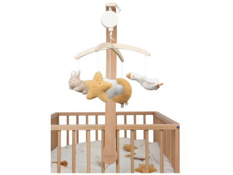 Little Dutch Dřevěný Kolotoč - Newborn Naturals