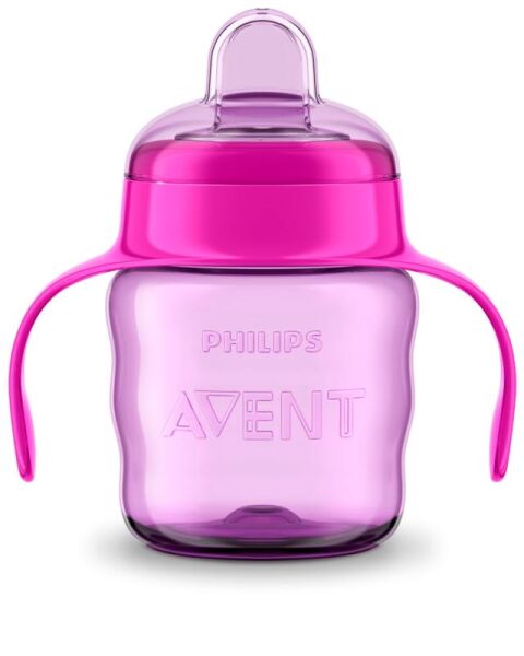 AVENT Kouzelný hrneček 200ml s obrázky a držadly - DÍVKA