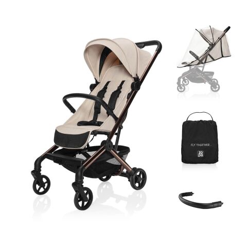 Cestovní kočárek ZOPA Jet - Quartz Beige