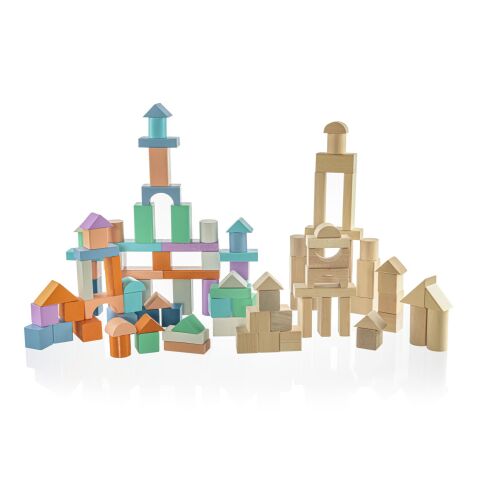 ZOPA dřevěný set kostky 100 ks