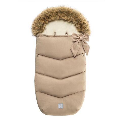 Zimní fusak Zopa Fluffy - Creamy Beige