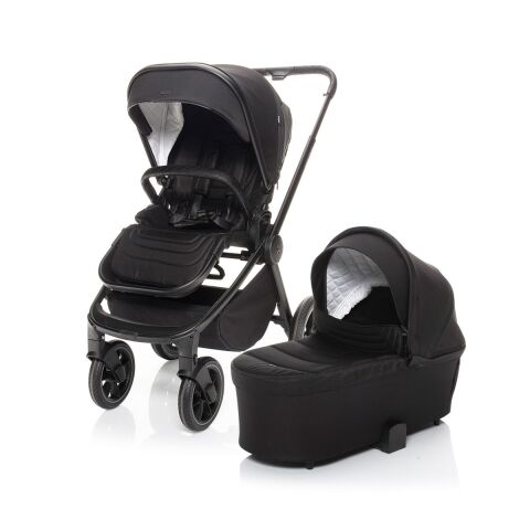 Sportovní kočárek ZOPA Move Cross 2 + korba XL + adaptéry - All Black