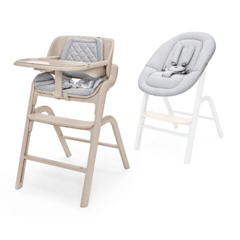 Dětská židlička ZOPA Inspira 2 + novorozenecký set - Cookie Beige