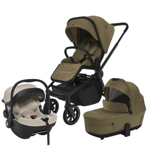 Set Kočárek Zopa Move Cross 5 + Hluboká korba Move XL + Autosedačka XM - Toffee Brown