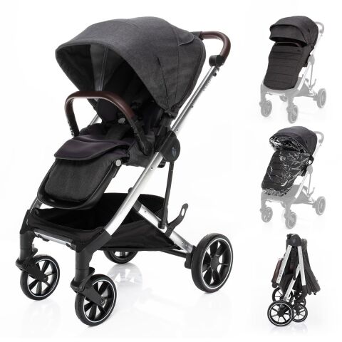 Kočárek Zopa Quest - Vulcan Black/Silver