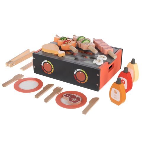 Dřevěný BBQ gril set Zopa