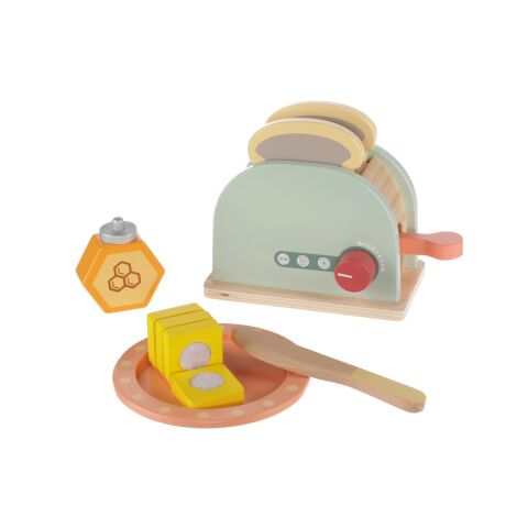 Dřevěný toaster set ZOPA Wood 