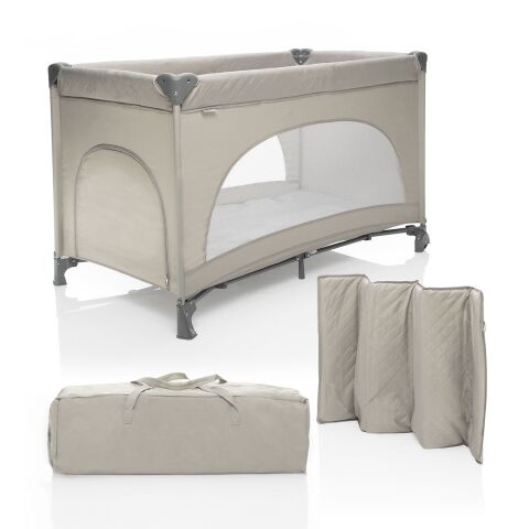 Cestovní postýlka skládací Zopa Lely - Sand Beige