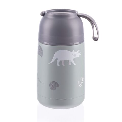 Zopa termoska na jídlo se silikonovým držákem 620 ml - Dino