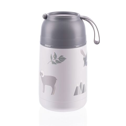 Zopa termoska na jídlo se silikonovým držákem 620 ml - Mountains