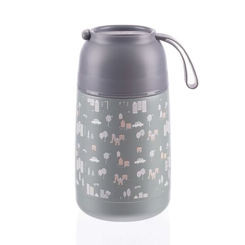 Zopa termoska na jídlo se silikonovým držákem 620 ml - City