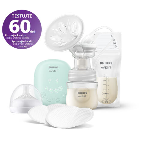 Philips AVENT Odsávačka mateřského mléka elektrická sada Essential SCD323/20 