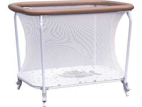 Skládací ohrádka Scarlett CARINO - 103 x 72 cm - Šedá