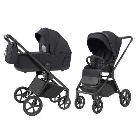 Kočárek Carrello Ultra  New 2v1 CRL-6527 - Basalt Black 2025