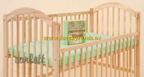 PROSTĚRADLO FROTÉ LUX  Scarlett 140 x 70 -Zelené