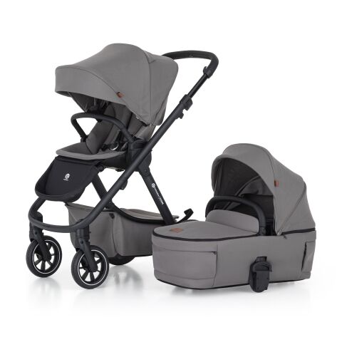 PETITE&MARS ICON RWS SET LITE kočárek kombinovaný 2v1 - Dove Grey