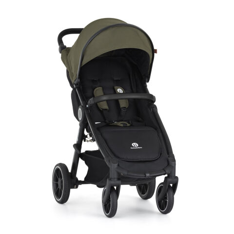 Sportovní kočárek PETITE&MARS Street2 RWS Black - Mature Olive
