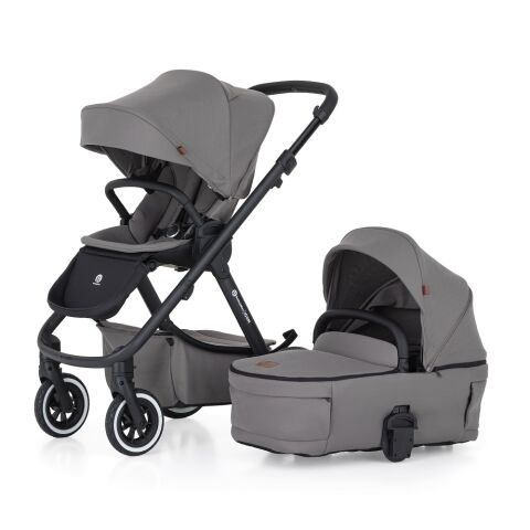 PETITE&MARS ICON AIR SET LITE kočárek kombinovaný 2v1 - Dove Grey