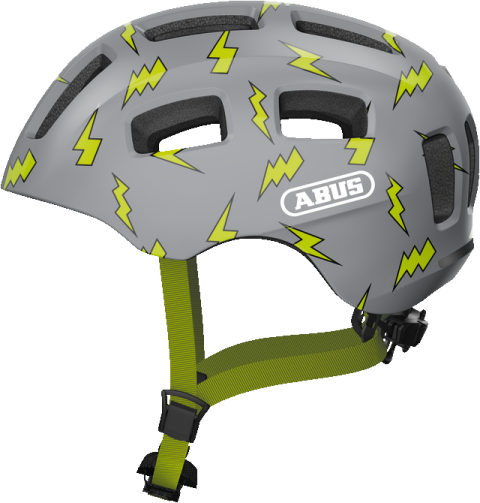 Dětská helma ABUS Youn-I 2.0 - Grey flash