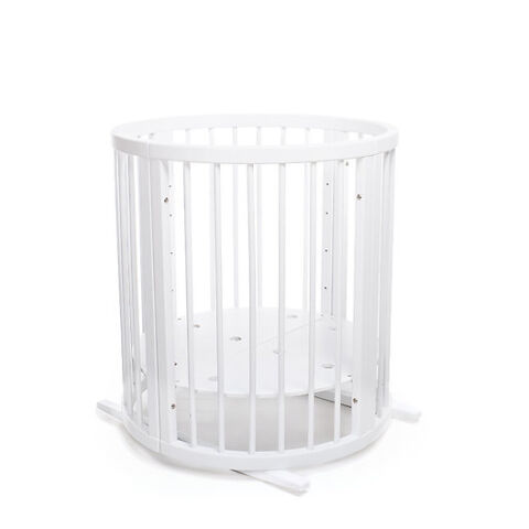 MIMIKO Postýlka kulatá 7v1 - Round White