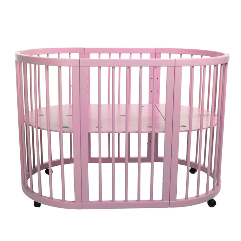 MIMIKO Postýlka Barbie kulatá 9v1 - Round Pink