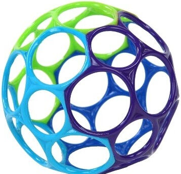 Hračka/ chrastítko OBALL 10 cm 