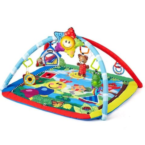 BABY EINSTEIN Deka na hranÍ s hrazdičkou Caterpillar & Friends 0+
